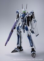 「DX超合金 VF-25 メサイアバルキリー WORLDWIDE Anniv.」のイメージ。