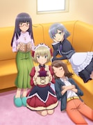 TVアニメ「CUE!」のキービジュアル「Moon」。