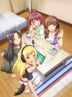 TVアニメ「CUE!」のキービジュアル「Wind」。