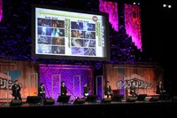 「ヴィラン連合ヒストリア」コーナーの様子。