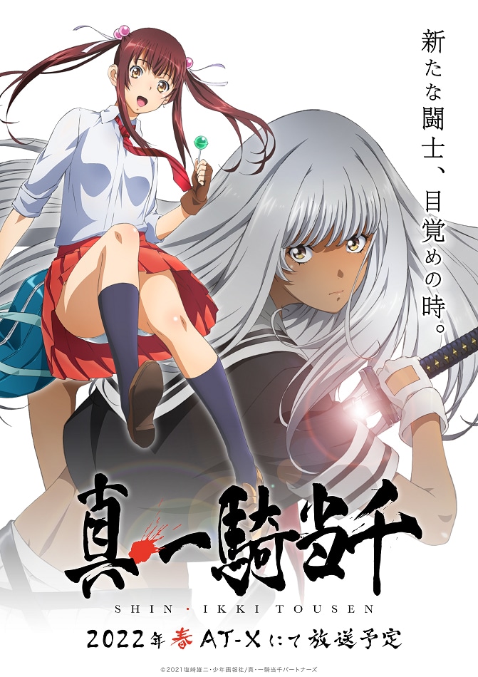 アニメ「真・一騎当千」ティザービジュアル