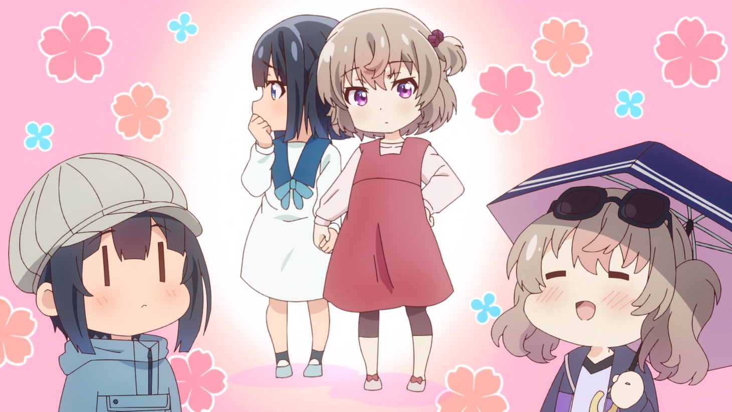 TVアニメ「スローループ」第2弾PVより。
