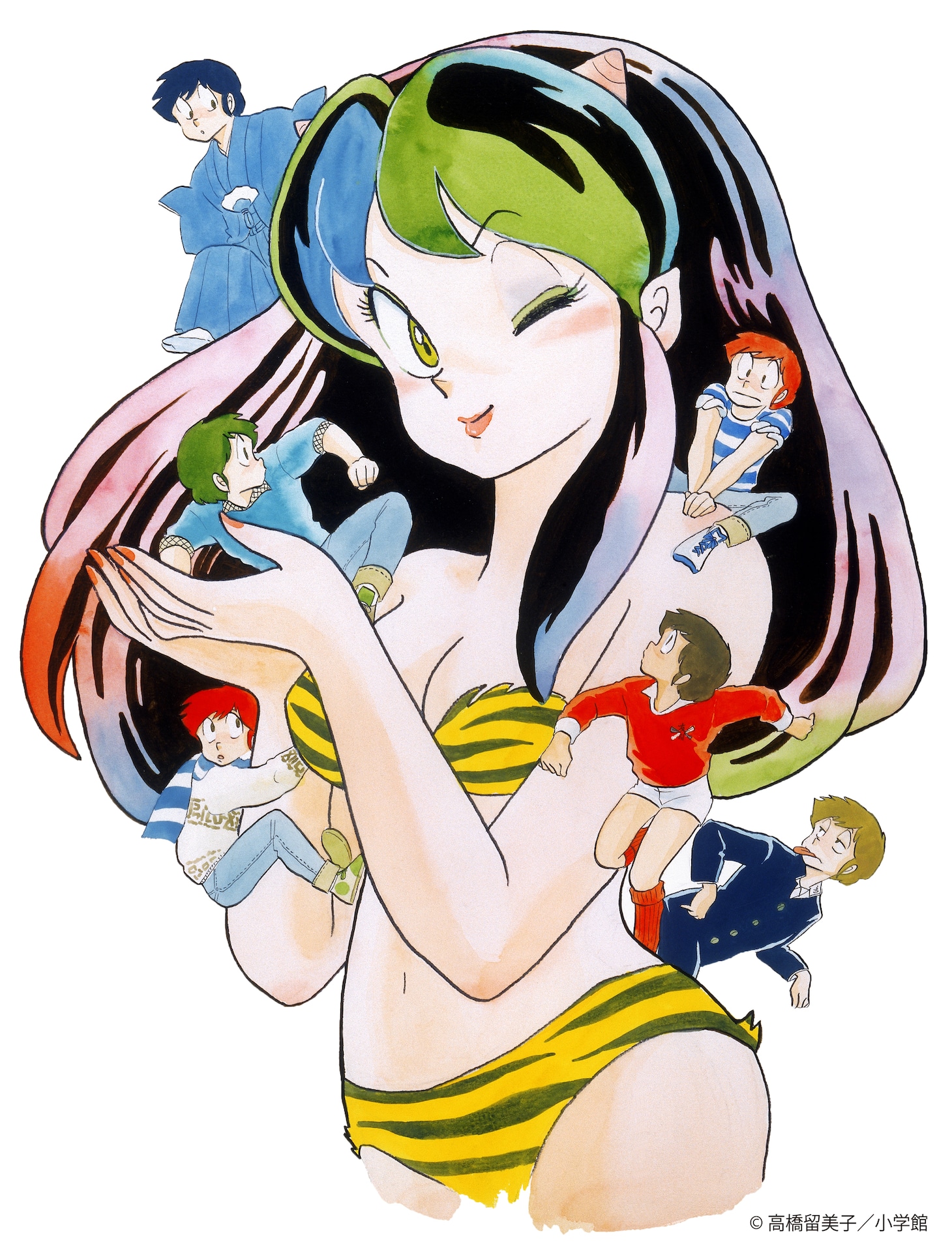 「うる星やつら」イラスト