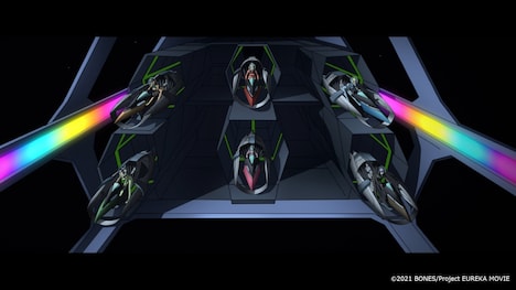 映画「EUREKA／交響詩篇エウレカセブン ハイエボリューション」本編映像より。