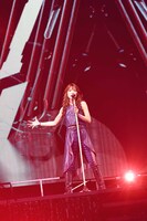 11月10日に千葉・幕張イベントホールで開催された「SANKYO presents マクロスF ギャラクシーライブ 2021［リベンジ］～まだまだふたりはこれから！私たちの歌を聴け!!～」より。