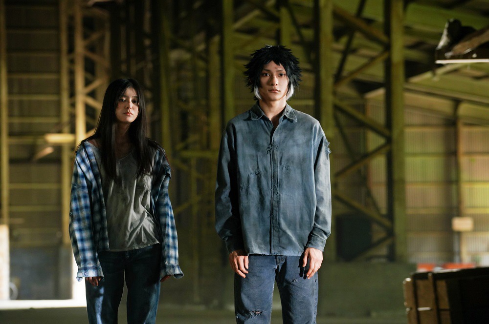 映画「文豪ストレイドッグス BEAST」の場面カット。
