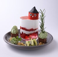 「楳図ハウスパフェ」(c)楳図かずお