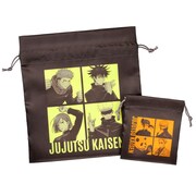 MORE「巾着ポーチ」(c)芥見下々/集英社・呪術廻戦製作委員会