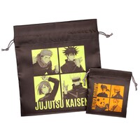 MORE「巾着ポーチ」(c)芥見下々/集英社・呪術廻戦製作委員会