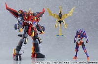 別売りの「MODEROID ダイナゼノン」と、「MODEROID グリッドナイト＆ゴルドバーン」。