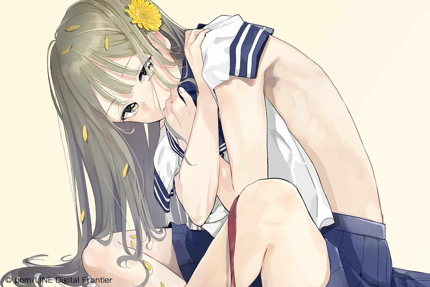 「先輩はおとこのこ」イラスト