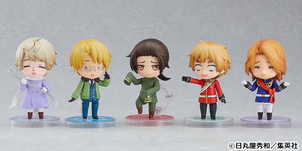 「ヘタリア World★Stars」ねんどろいどシリーズ。