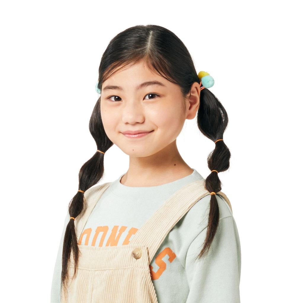 毎田暖乃演じる白石万理華。(c)TBS