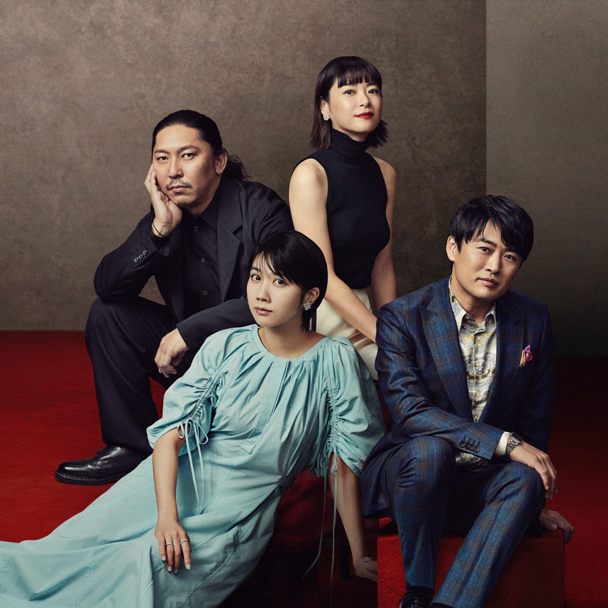 「Netflix Festival Japan 2021」出演者のグループ特別写真。