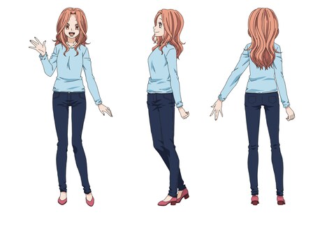 秋友美月（CV：早見沙織）(c)2022津村マミ・小学館／コタローは1人暮らし Project