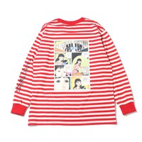「atmos × 楳図かずおBORDER MANGA LS TEE」