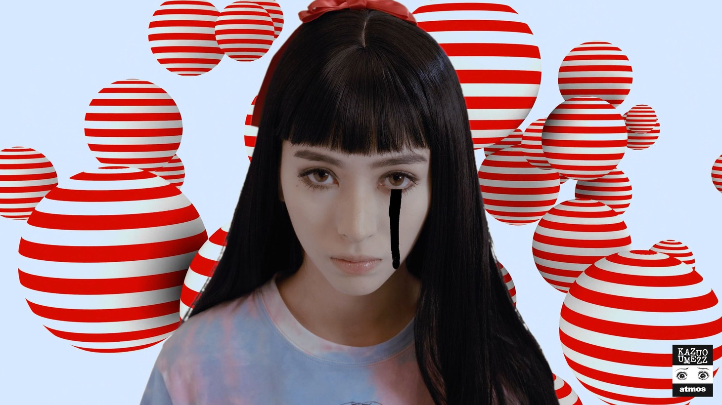 「atmos × 楳図かずお VISUAL MOVIE」より。