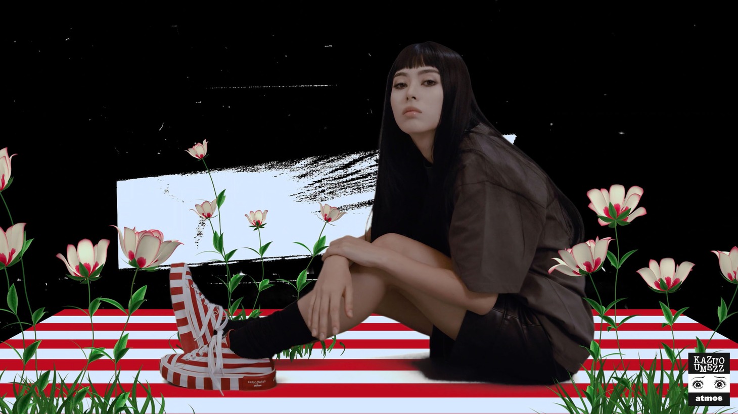 「atmos × 楳図かずお VISUAL MOVIE」より。