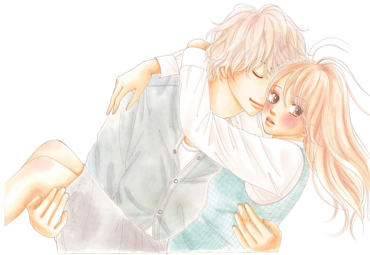 「きょうは会社休みます。」原画レプリカのサンプル。(c)藤村真理/集英社