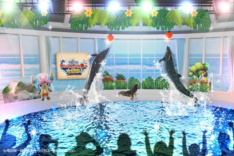 「チョッパーのオーシャンライブ～BIG WASH島の元気を取り戻せ！～」のイメージ。