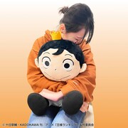 「PCクッション 王様ランキング ボッジ」クッションの使用イメージ。