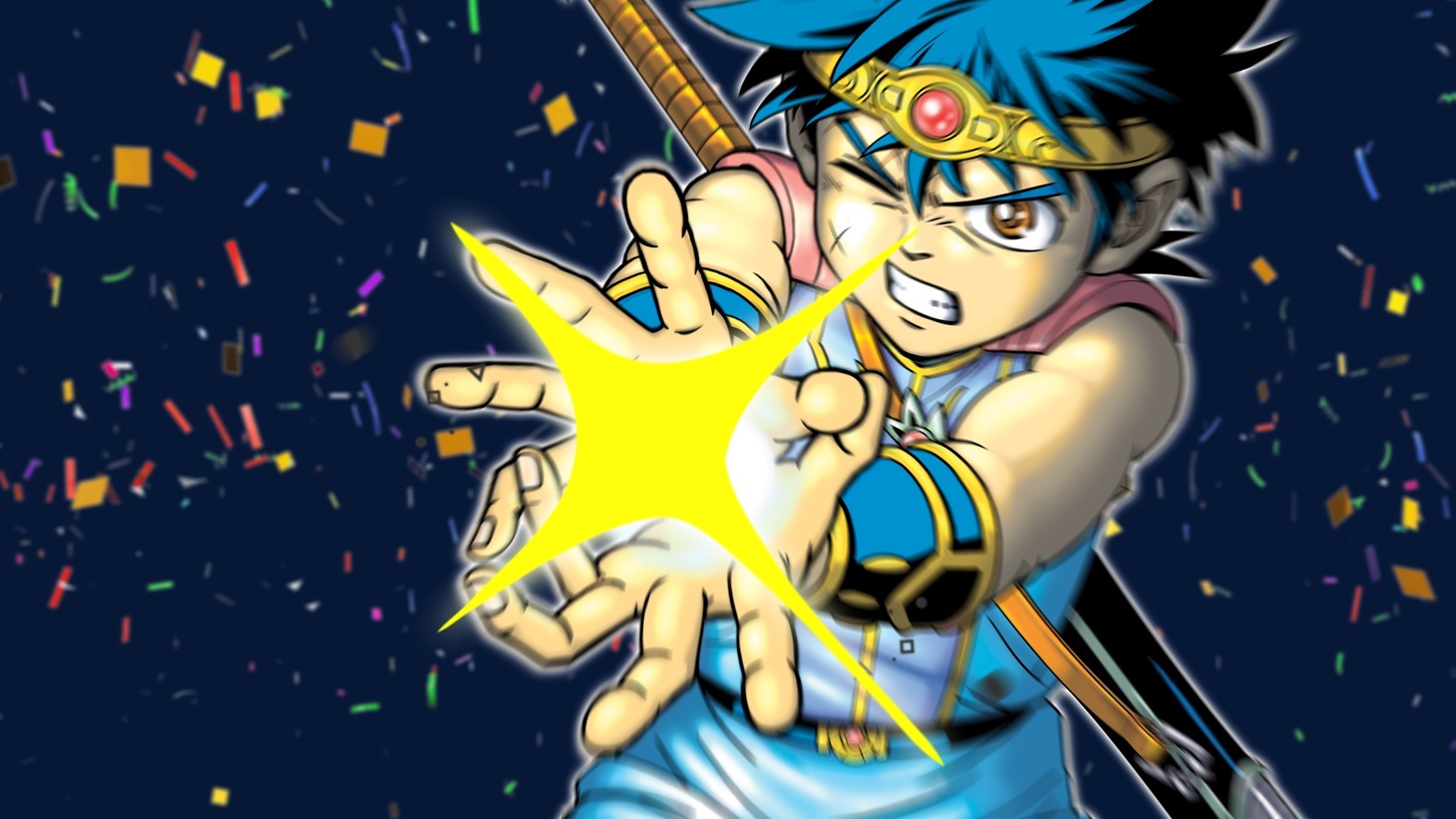 「Vジャンプレイクイズ」のイメージ。(c)三条陸、稲田浩司/集英社 (c)SQUARE ENIX CO., LTD.