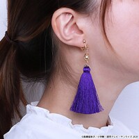 「半妖の夜叉姫 タッセルイヤリング」の使用イメージ。