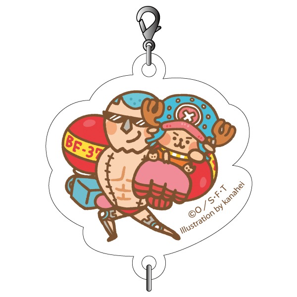 「YURUTTO ONE PIECE アクリルチャーム」