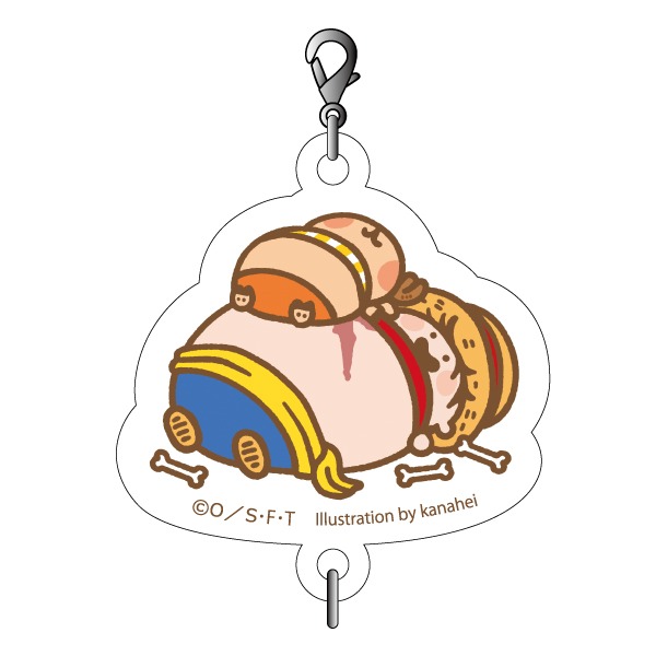 「YURUTTO ONE PIECE アクリルチャーム」