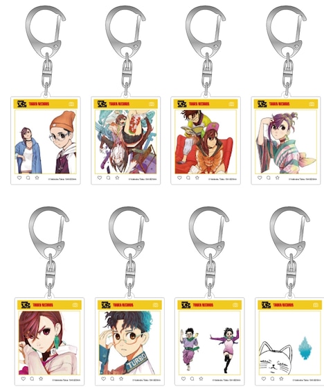 トレーディングアクリルキーホルダー