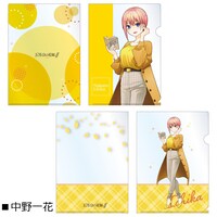 「アニメ『五等分の花嫁∬』（読書）クリアファイル二枚セット」のクリアファイル。
