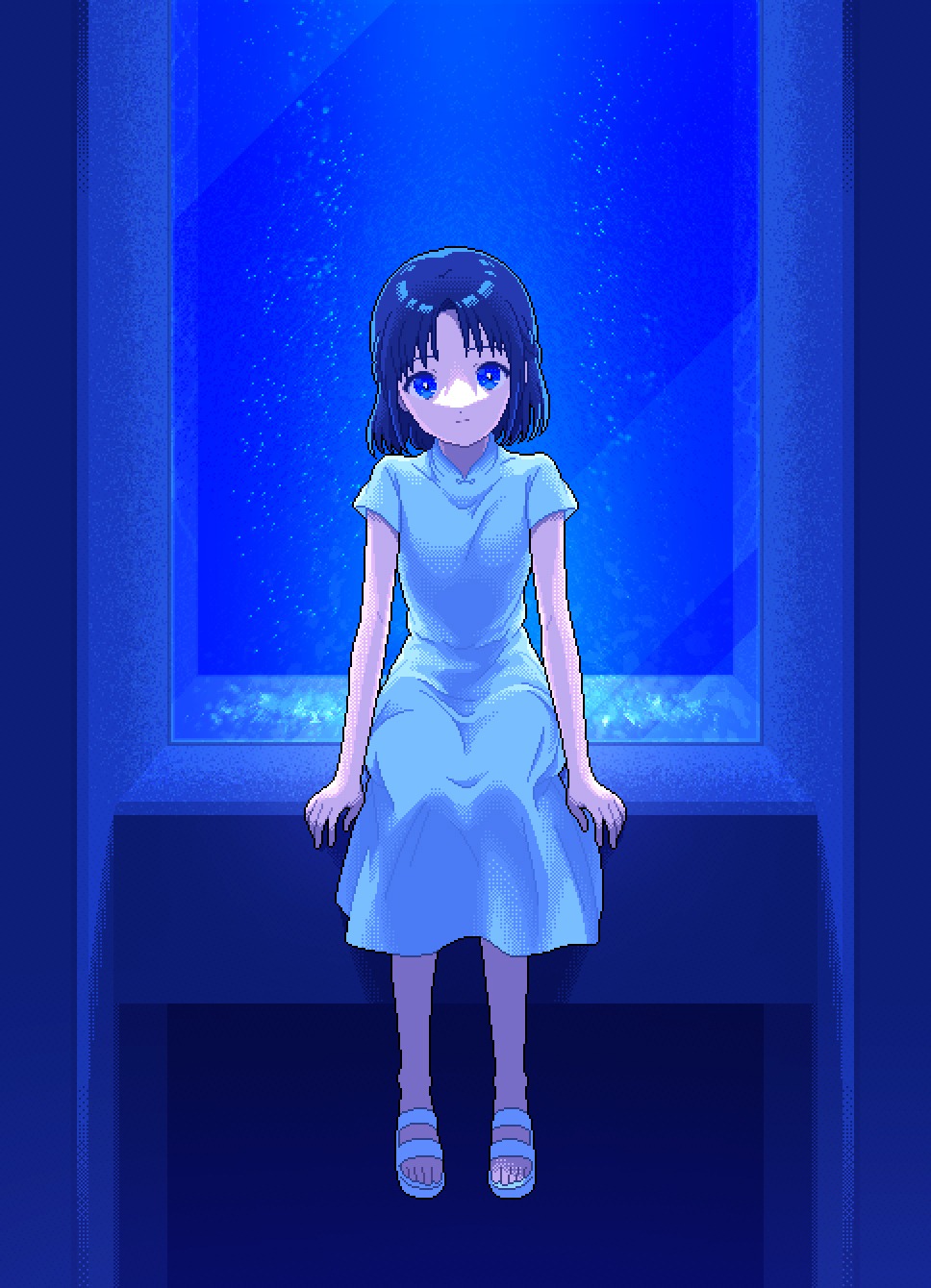 個展「LOVELETTER」展示作品のイメージ。