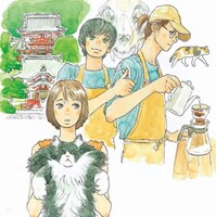 「かまくらBAKE猫倶楽部」イラスト