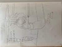 松本大洋によるラフ。