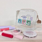 クリア箱型ポーチ