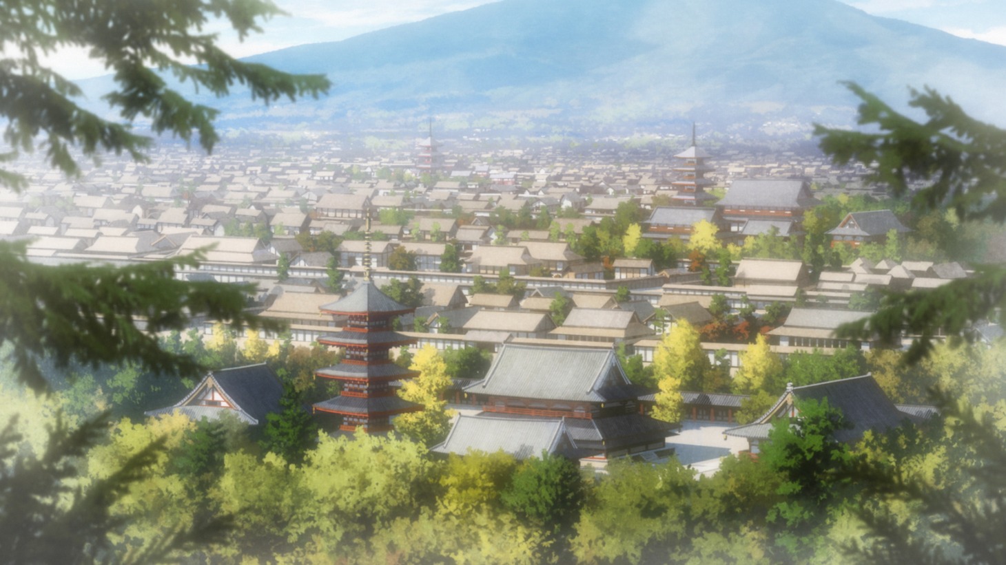 Webアニメ「鎮西八郎為朝」第1話より。(c)上峰町