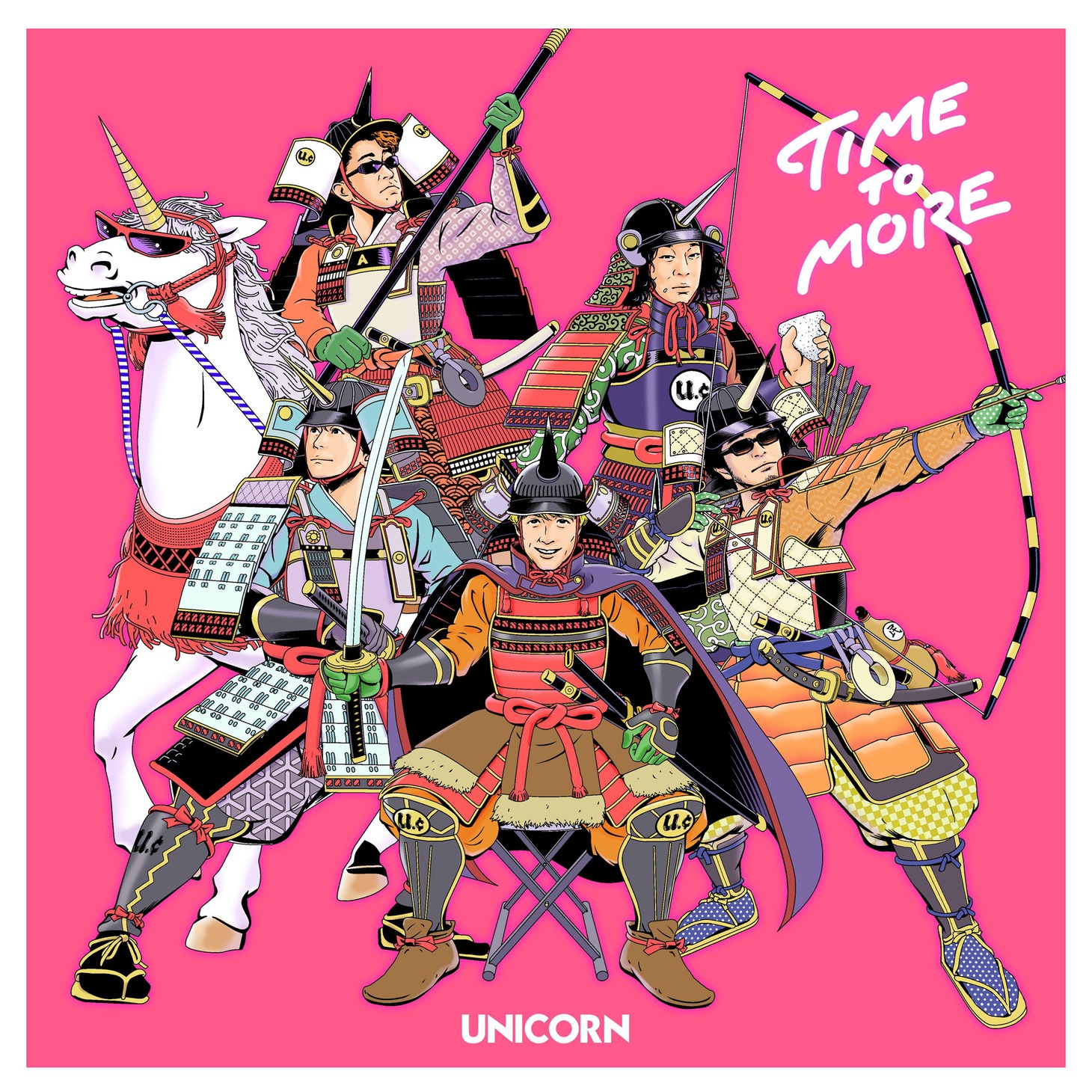ユニコーンが手がけたテーマソング「TIME-TO-MORE」のジャケット。