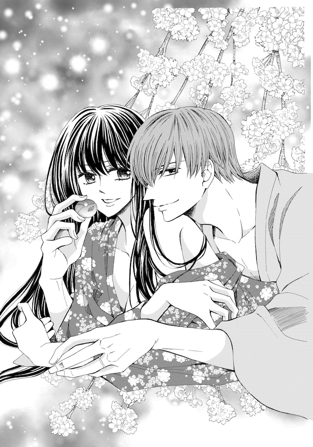 「私たちはどうかしている 新婚編ー桜色の連歌ー」イラスト