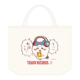 ちいかわ×タワーレコードのコラボグッズ、音楽を聴いて感動するちい 