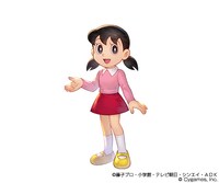ゲーム内に登場するしずか（CV：かかずゆみ）。