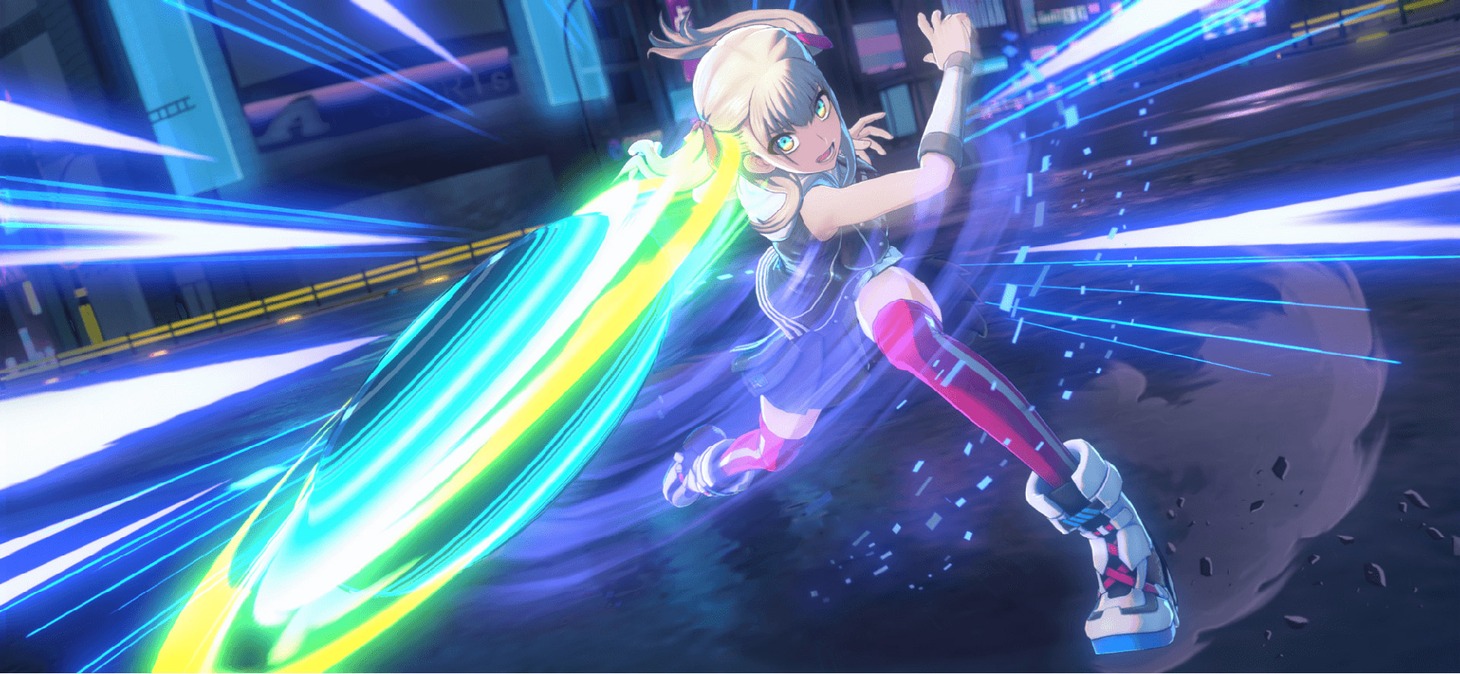 「トライブナイン」プロジェクトで発表されるゲームのイメージ。