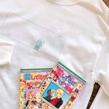 「愛してるぜベイベ★★」をモチーフにしたロングTシャツ。 (c)槙ようこ／集英社