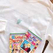 「愛してるぜベイベ★★」をモチーフにしたロングTシャツ。 (c)槙ようこ／集英社