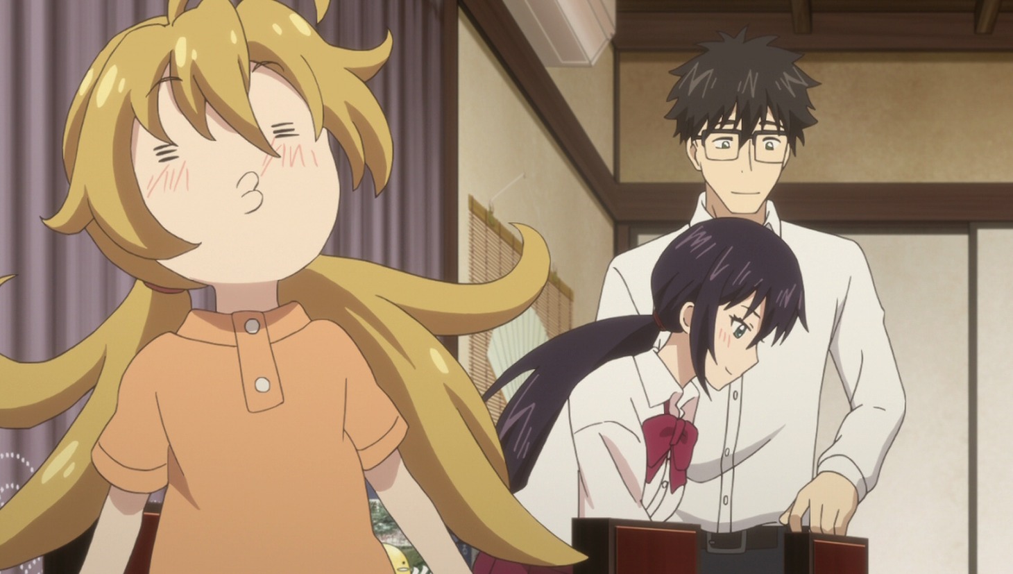 アニメ「甘々と稲妻」より。