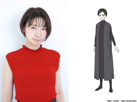 左から杉山里穂、バッキンガム。