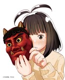 村田椰融による長編読み切り「生還―『妻、小学生になる。』を生んだ物語―」予告カット。