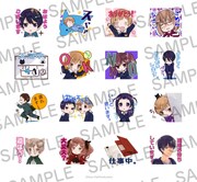 「の、ような。」のLINEスタンプサンプル。