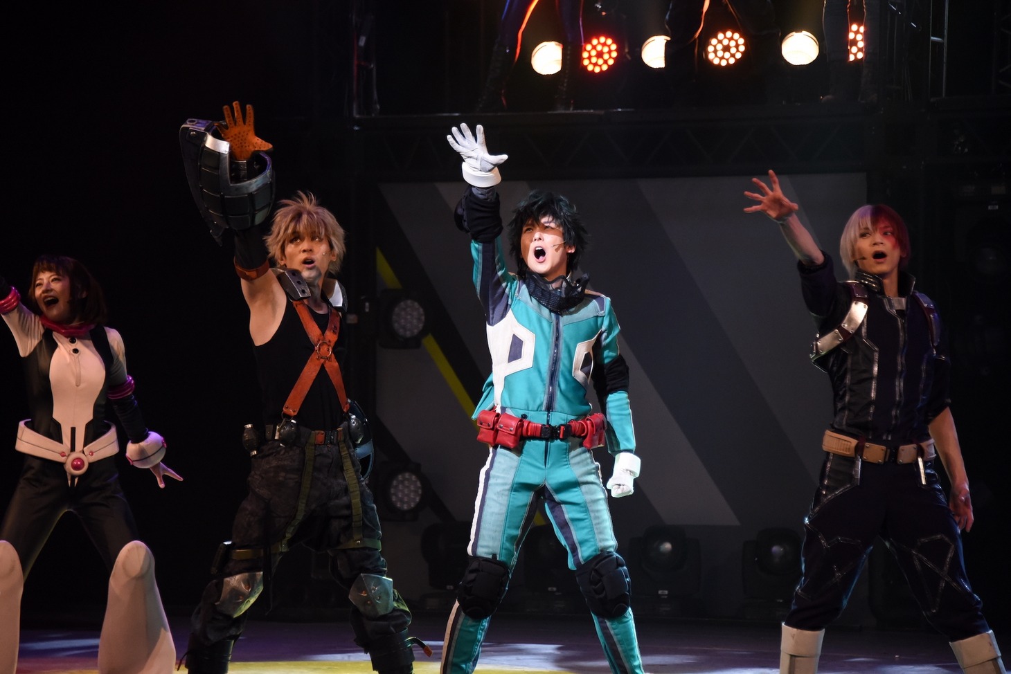 「『僕のヒーローアカデミア』The “Ultra” Stage 本物の英雄 PLUS ULTRA ver.」公開ゲネプロの様子。