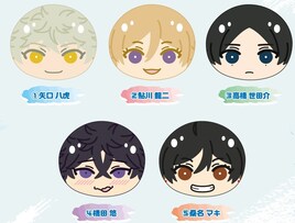 アニメ「ブルーピリオド」八虎、龍二、世田介、悠、マキがおまんじゅう型マスコットに