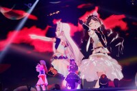 左からソルル役の斎賀みつき、ルルナ役の山村響。